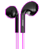 IFROGZ Audio Intone Earbuds With Mic Black iFROGZ-ITN BK